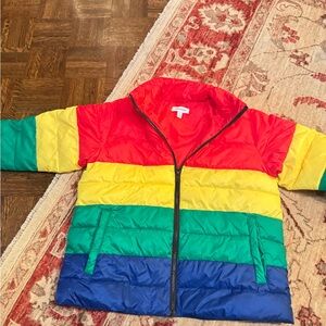 Nordstromom Rainbow Puffer Jacketet